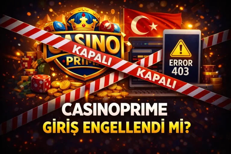 Casinoprime Giriş Engellendi Mi?
