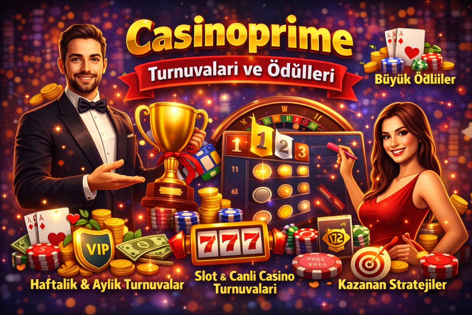Casinoprime Turnuvaları ve Ödülleri