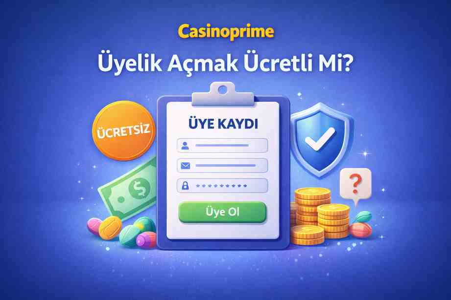 Casinoprime Üyelik Açmak Ücretli Mi?
